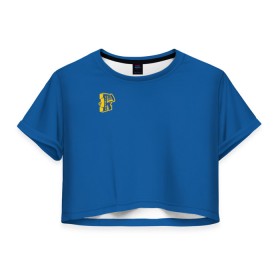 Женская футболка Crop-top 3D с принтом RIVERDALE в Курске, 100% полиэстер | круглая горловина, длина футболки до линии талии, рукава с отворотами | archie | go bulldogs | jughead | pop s | riverdale | vdgerir