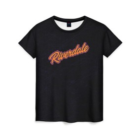 Женская футболка 3D с принтом POP`S в Курске, 100% полиэфир ( синтетическое хлопкоподобное полотно) | прямой крой, круглый вырез горловины, длина до линии бедер | archie | cw | go bulldogs | jughead | pop s | riverdale | vdgerir | ривердейл | сидаб