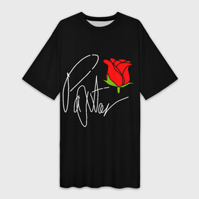 Платье-футболка 3D с принтом PAYTON MOORMEIER | ПЕЙТОН МООРМИЕР (Z) в Курске,  |  | flower | payton moormeier | roses | tiktok | блогер | пейтон | пейтон моормиер | розы | тикток | тиктокер | цветы | ютубер