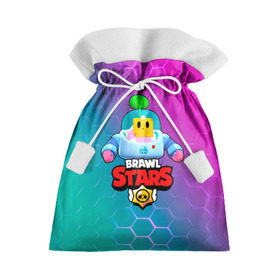 Подарочный 3D мешок с принтом BRAWL STARS (SPROUT) [2] в Курске, 100% полиэстер | Размер: 29*39 см | 8 bit | android | brawl | brawl stars | clash | clash royale | game | leon | royale | sprout | stars | андроид | игра | кольт | леон | мобильные игры | спраут