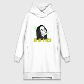 Платье-худи хлопок с принтом Billie Eilish в Курске,  |  | billie | billie eilish | eilish | айлиш | билли | билли айлиш | билли ейлиш | билли эйлиш | ейлиш | эйлиш