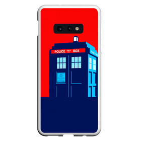 Чехол для Samsung S10E с принтом IN TARDIS WE TRUST в Курске, Силикон | Область печати: задняя сторона чехла, без боковых панелей | david tennant | doctor who | jodie whittaker | matt smith | space | tardis | time | время | девид теннант | джоди уиттакер | доктор | доктор кто | космос | мэтт смит | тардис