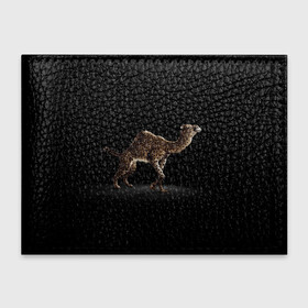 Обложка для студенческого билета с принтом Гибрид в Курске, натуральная кожа | Размер: 11*8 см; Печать на всей внешней стороне | animal | beast | black | camel | cheetah | hybrid | leopard | верблюд | гепард | гибрид | животное | зверь | леопард | черный