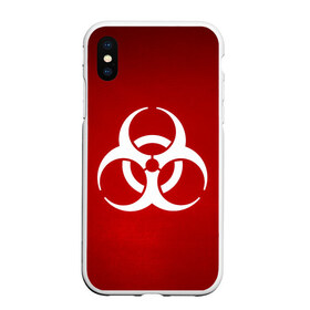 Чехол для iPhone XS Max матовый с принтом Plague Inc (Коронавирус) в Курске, Силикон | Область печати: задняя сторона чехла, без боковых панелей | 2019 | biohazard | china | coronavirus | covid 19 | inc | medicine | ncov | ncov19 | ncov2019 | plague | survivor | virus | warning | вирус | китай | коронавирус | медик | медицина