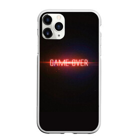 Чехол для iPhone 11 Pro Max матовый с принтом Маска Game Over в Курске, Силикон |  | biohazard | game over | биохазард | болезнь | вирусы | завершение | конец | конец игры | коронавирус | лицо | маска | накидка | распиратор | респиратор | рот | ухань | эпидемия