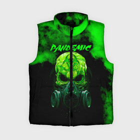 Женский жилет утепленный 3D с принтом Пандемия в Курске,  |  | 2019   ncov | coronavirus | covid | covid 19 | ncov | virus | арт | биологическая опасность | болезнь | вирус | знак | карантин | корона | коронавирус | короновирус | мем | мой руки | оставай | пандемия | помой руки | прикол