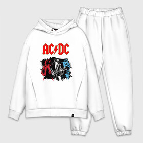 Мужской костюм хлопок OVERSIZE с принтом AC DC в Курске,  |  | ac dc | гитарист | рок | рок группа | хард рок | хеви метал | эй си ди си