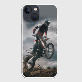 Чехол для iPhone 13 mini с принтом МОТОКРОСС КТМ | MOTOCROSS KTM (+спина) в Курске,  |  | 2020 | auto | bike | moto | motorcycle | sport | авто | автомобиль | автомобильные | байк | бренд | марка | машины | мото | мотоциклы | спорт