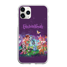 Чехол для iPhone 11 Pro матовый с принтом Enchantimals в Курске, Силикон |  | enchantimals | детское | для девочек | зверюшки | игрушки | куклы | энчантималс