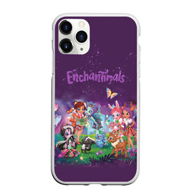 Чехол для iPhone 11 Pro Max матовый с принтом Enchantimals в Курске, Силикон |  | enchantimals | детское | для девочек | зверюшки | игрушки | куклы | энчантималс