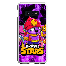 Чехол для Samsung S10E с принтом BRAWL STARS GENE в Курске, Силикон | Область печати: задняя сторона чехла, без боковых панелей | brawl stars | brawl stars gene | brawler | gene | sandy | tara | бравл старз | бравлер | джин | игры | сэнди | тара