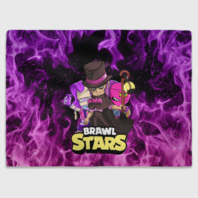 Плед 3D с принтом BRAWL STARS MORTIS в Курске, 100% полиэстер | закругленные углы, все края обработаны. Ткань не мнется и не растягивается | Тематика изображения на принте: brawl stars | brawl stars mortis | brawler | emz | mortis | tara | бравл старз | бравлер | мортис | тара | эмз