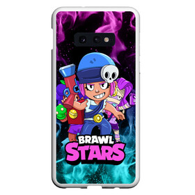 Чехол для Samsung S10E с принтом BRAWL STARS PENNY в Курске, Силикон | Область печати: задняя сторона чехла, без боковых панелей | brawl stars | brawl stars penny | brawler | emz | penny | rosa | бравл старз | бравлер | игры | пенни | роза | эмз