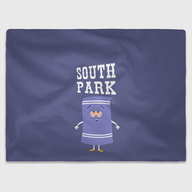Плед 3D с принтом South Park Полотенчико в Курске, 100% полиэстер | закругленные углы, все края обработаны. Ткань не мнется и не растягивается | south park | баттерс | кайл | кени | кеннет | кенни | мультик | саус парк | стэнли | эрик | южный парк
