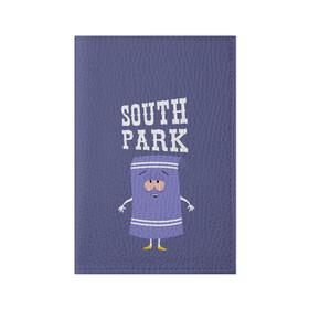 Обложка для паспорта матовая кожа с принтом South Park Полотенчико в Курске, натуральная матовая кожа | размер 19,3 х 13,7 см; прозрачные пластиковые крепления | Тематика изображения на принте: south park | баттерс | кайл | кени | кеннет | кенни | мультик | саус парк | стэнли | эрик | южный парк