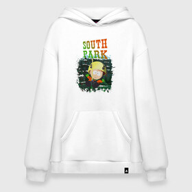 Худи SuperOversize хлопок с принтом South Park в Курске, 70% хлопок, 30% полиэстер, мягкий начес внутри | карман-кенгуру, эластичная резинка на манжетах и по нижней кромке, двухслойный капюшон
 | south park | баттерс | кайл | картман | картмен | кени | кеннет | кенни | мультик | саус парк | стэнли | эрик | южный парк