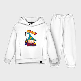 Детский костюм хлопок Oversize с принтом CARTMAN в Курске,  |  | animation | cartman | colorado | eric | gangsta | hip hop | kenny | n.w.a | san | south park | usa | волшебник | жесть | картман | магия | мультфильмы | шикарно | эрик | южный парк