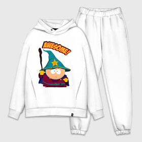 Мужской костюм хлопок OVERSIZE с принтом CARTMAN в Курске,  |  | Тематика изображения на принте: animation | cartman | colorado | eric | gangsta | hip hop | kenny | n.w.a | san | south park | usa | волшебник | жесть | картман | магия | мультфильмы | шикарно | эрик | южный парк