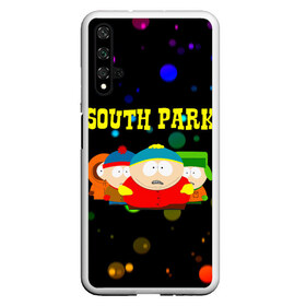 Чехол для Honor 20 с принтом South Park в Курске, Силикон | Область печати: задняя сторона чехла, без боковых панелей | Тематика изображения на принте: south park | американская культура | американский мультсериал | колорадо | пародия | саус парк | саут парк | черный юмор | четыре мальчика | шоу | южный парк