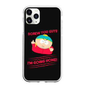 Чехол для iPhone 11 Pro матовый с принтом Cartman в Курске, Силикон |  | cartman | kenny | park | south | southpark | картман | кенни | мульт | мультик | парк | персонаж | персонажи | сериал | южный