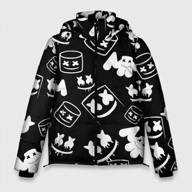 Мужская зимняя куртка 3D с принтом Marshmello ЧБ в Курске, верх — 100% полиэстер; подкладка — 100% полиэстер; утеплитель — 100% полиэстер | длина ниже бедра, свободный силуэт Оверсайз. Есть воротник-стойка, отстегивающийся капюшон и ветрозащитная планка. 

Боковые карманы с листочкой на кнопках и внутренний карман на молнии. | 2020 | cs | dj | fortnite | game | marshmello | music | neon | pubg | белое | ведро | ди джей | игра | марш | маршмелло | маршмеллоу | музыка | неон | скин | форт | фортнайт | чб | человек | черно