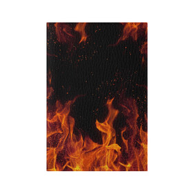 Обложка для паспорта матовая кожа с принтом ОГОНЬ в Курске, натуральная матовая кожа | размер 19,3 х 13,7 см; прозрачные пластиковые крепления | abstraction | fire | flame | geometry | hexagon | neon | paints | stripes | texture | triangle | абстракция | брызги | геометрия | краски | неон | неоновый | огонь | соты | текстура