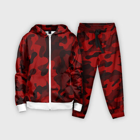 Детский костюм 3D с принтом RED MILITARY | КРАСНЫЙ КАМУФЛЯЖ в Курске,  |  | abstract | camo | geometry | geometry stripes | military | texture | абстракция | геометрические полосы | геометрия | камуфляж | милитари | текстура