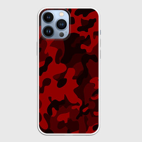 Чехол для iPhone 13 Pro Max с принтом RED MILITARY | КРАСНЫЙ КАМУФЛЯЖ в Курске,  |  | Тематика изображения на принте: abstract | camo | geometry | geometry stripes | military | texture | абстракция | геометрические полосы | геометрия | камуфляж | милитари | текстура