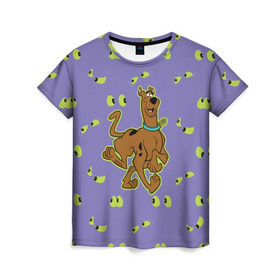 Женская футболка 3D с принтом Scooby-Doo в Курске, 100% полиэфир ( синтетическое хлопкоподобное полотно) | прямой крой, круглый вырез горловины, длина до линии бедер | scooby doo | vdosadir | скуберт фон дуенхеймер | скуби ду | собака | уильям ханна