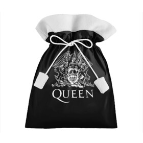 Подарочный 3D мешок с принтом QUEEN | КВИН (Z) в Курске, 100% полиэстер | Размер: 29*39 см | queen | rock | we will rock you | брайан мэи | группа queen | группа квин | джон дикон | квин | королева | король | роджер тейлор | рок | фредди меркьюри