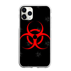 Чехол для iPhone 11 Pro Max матовый с принтом EPIDEMIC BIOHAZARD в Курске, Силикон |  | beta cov b | biohazard | mask | sars cov | биохазард | вирус | вирус из китая | китай | коронавирус | маски | медицина | медицинская маска | пневмония | ухань | эпидемия