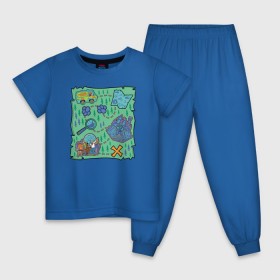 Детская пижама хлопок с принтом Scooby-Doo Map в Курске, 100% хлопок |  брюки и футболка прямого кроя, без карманов, на брюках мягкая резинка на поясе и по низу штанин
 | fred jones | scooby doo | shaggy | vdosadir | velma dinkle | велма динкли | дафна блейк | скуберт фон дуенхеймер | скуби ду | уильям ханна | фред джонс | шегги