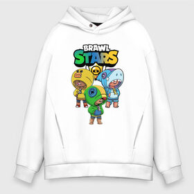 Мужское худи Oversize хлопок с принтом Brawl Stars Leon Trio в Курске, френч-терри — 70% хлопок, 30% полиэстер. Мягкий теплый начес внутри —100% хлопок | боковые карманы, эластичные манжеты и нижняя кромка, капюшон на магнитной кнопке | brawl stars | brawl stars leon | leon | leon green | leon sally | leon shark | бравл старс | леон | леон акула | леон огонь | леон салли | леон старс