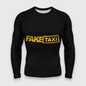 Мужской рашгард 3D с принтом Fake Taxi в Курске,  |  | fake taxi | faketaxi | taxi | такси | таксист | фейк такси | фейковое такси | фейктакси