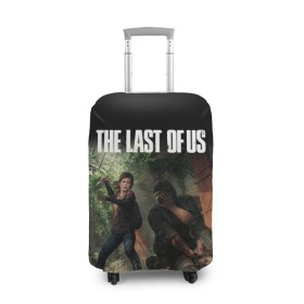 Чехол для чемодана 3D с принтом THE LAST OF US в Курске, 86% полиэфир, 14% спандекс | двустороннее нанесение принта, прорези для ручек и колес | cicadas | fireflies | naughty dog | the last of us | the last of us part 2 | джоэл | последние из нас | цикады | элли