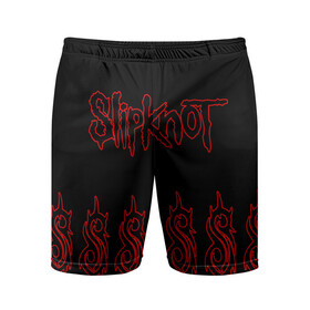 Мужские шорты спортивные с принтом Slipknot (5) в Курске,  |  | devil | metal | music | rock | satana | slipknot | дьявол | метал | музыка | рок | сатана | слипкнот