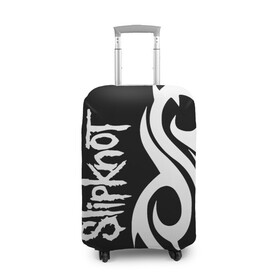 Чехол для чемодана 3D с принтом Slipknot (6) в Курске, 86% полиэфир, 14% спандекс | двустороннее нанесение принта, прорези для ручек и колес | devil | metal | music | rock | satana | slipknot | дьявол | метал | музыка | рок | сатана | слипкнот