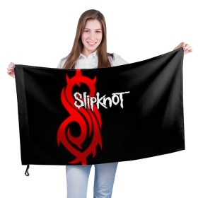 Флаг 3D с принтом Slipknot (7) в Курске, 100% полиэстер | плотность ткани — 95 г/м2, размер — 67 х 109 см. Принт наносится с одной стороны | devil | metal | music | rock | satana | slipknot | дьявол | метал | музыка | рок | сатана | слипкнот