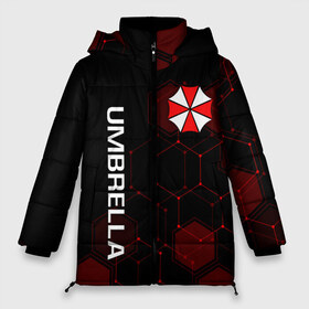 Женская зимняя куртка 3D с принтом UMBRELLA CORP в Курске, верх — 100% полиэстер; подкладка — 100% полиэстер; утеплитель — 100% полиэстер | длина ниже бедра, силуэт Оверсайз. Есть воротник-стойка, отстегивающийся капюшон и ветрозащитная планка. 

Боковые карманы с листочкой на кнопках и внутренний карман на молнии | ada wong | biohazard | leon | nemesis | project resistance | raccoon city | re | re3 | resident evil | resident evil 3 | rpd | stars | umbrella | ада вонг | амбрелла | немезис | ужасы