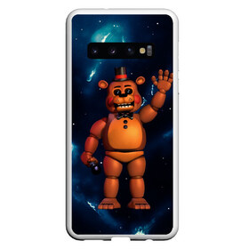 Чехол для Samsung Galaxy S10 с принтом Five Nights At Freddys в Курске, Силикон | Область печати: задняя сторона чехла, без боковых панелей | Тематика изображения на принте: 5 ночей с фредди | five nights at freddys | fnaf | horror | nightmare | страшилки | ужасы | фнаф | фредди фазбер | хоррор