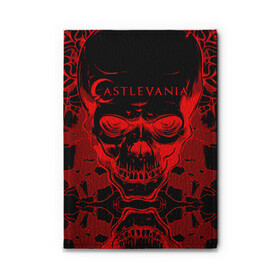 Обложка для автодокументов с принтом Castlevania red в Курске, натуральная кожа |  размер 19,9*13 см; внутри 4 больших “конверта” для документов и один маленький отдел — туда идеально встанут права | alucard | castlevania | dracula | ultimate | алукард | аниме | ван | дракула | кастлвания | хеллсинг