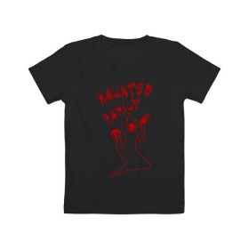 Детская футболка хлопок с принтом Kizaru в Курске, 100% хлопок | круглый вырез горловины, полуприлегающий силуэт, длина до линии бедер | haunted family | kizaru | music | rap | гангста | кизару | нечипорeнко | реп | репер | рэп | рэпер | хип хоп