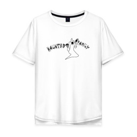 Мужская футболка хлопок Oversize с принтом Kizaru в Курске, 100% хлопок | свободный крой, круглый ворот, “спинка” длиннее передней части | haunted family | kizaru | music | rap | гангста | кизару | нечипорeнко | реп | репер | рэп | рэпер | хип хоп