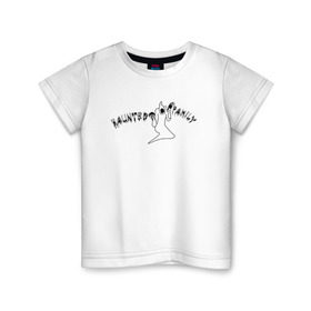 Детская футболка хлопок с принтом Kizaru в Курске, 100% хлопок | круглый вырез горловины, полуприлегающий силуэт, длина до линии бедер | haunted family | kizaru | music | rap | гангста | кизару | нечипорeнко | реп | репер | рэп | рэпер | хип хоп