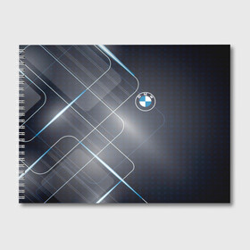 Альбом для рисования с принтом BMW в Курске, 100% бумага
 | матовая бумага, плотность 200 мг. | Тематика изображения на принте: abstract | bmw | bmw 2020 | car | geometry | motorsport | sport | texture | абстракция | авто | автомобиль | бмв | геометрия | моторспорт | новый лого bmw | спорт | текстура
