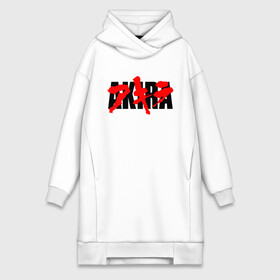 Платье-худи хлопок с принтом AKIRA logo в Курске,  |  | akira | anime akira | fantastic | future | tokyo | акира | аниме акира | будущее | доктор | кацухиро отомо | мияко | сётаро канэда | токио | тэцуо сима | фантастика