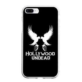 Чехол для iPhone 7Plus/8 Plus матовый с принтом Hollywood Undead в Курске, Силикон | Область печати: задняя сторона чехла, без боковых панелей | charlie scene | danny | funny man | hollywood | hollywood undead | j dog | johnny 3 tears | undead | андед | голивуд | голливудская нежить | группа | кранккор | метал | нежить | реп | рок | рэп | рэпкор