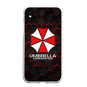 Чехол для iPhone XS Max матовый с принтом UMBRELLA CORP в Курске, Силикон | Область печати: задняя сторона чехла, без боковых панелей | ada wong | biohazard | leon | nemesis | project resistance | raccoon city | re | re3 | resident evil | resident evil 3 | rpd | stars | umbrella | ада вонг | амбрелла | немезис | ужасы