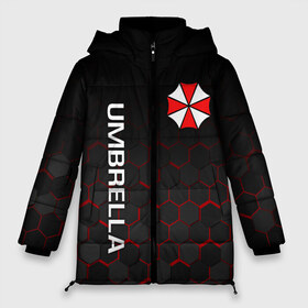 Женская зимняя куртка 3D с принтом UMBRELLA CORP в Курске, верх — 100% полиэстер; подкладка — 100% полиэстер; утеплитель — 100% полиэстер | длина ниже бедра, силуэт Оверсайз. Есть воротник-стойка, отстегивающийся капюшон и ветрозащитная планка. 

Боковые карманы с листочкой на кнопках и внутренний карман на молнии | ada wong | biohazard | leon | nemesis | project resistance | raccoon city | re | re3 | resident evil | resident evil 3 | rpd | stars | umbrella | ада вонг | амбрелла | немезис | ужасы