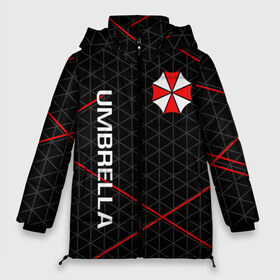 Женская зимняя куртка 3D с принтом UMBRELLA CORP в Курске, верх — 100% полиэстер; подкладка — 100% полиэстер; утеплитель — 100% полиэстер | длина ниже бедра, силуэт Оверсайз. Есть воротник-стойка, отстегивающийся капюшон и ветрозащитная планка. 

Боковые карманы с листочкой на кнопках и внутренний карман на молнии | ada wong | biohazard | leon | nemesis | project resistance | raccoon city | re | re3 | resident evil | resident evil 3 | rpd | stars | umbrella | ада вонг | амбрелла | немезис | ужасы